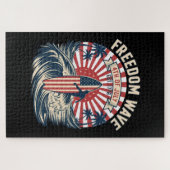 Puzzle Vague de liberté 4 juillet (Horizontal)