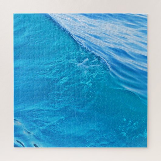 Puzzle vague d'eau bleue (Vertical)