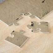 Puzzle Vague et empreintes  - (Côté)