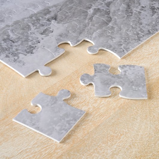 Puzzle Vague orageuse qui s'écrase (Côté)