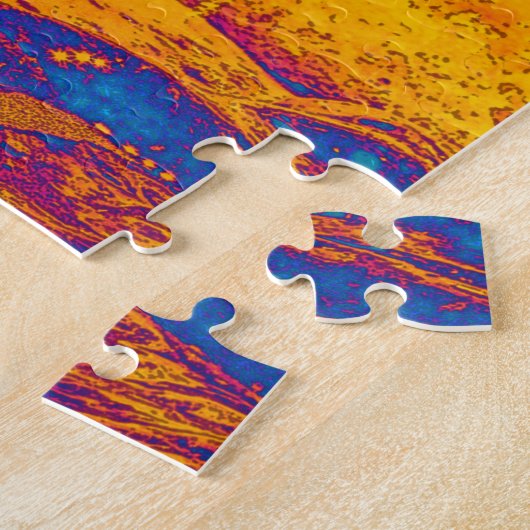 Puzzle Vague psychédélique (Côté)