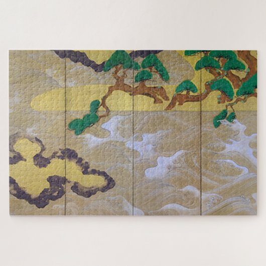 Puzzle Vagues à Matsushima (à droite), Tawaraya Sotatsu (Horizontal)