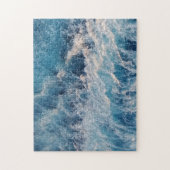 Puzzle Vagues bleu océan (Vertical)
