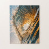 Puzzle Vagues de coucher de soleil (Vertical)