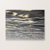 Puzzle vagues de coucher de soleil (Horizontal)