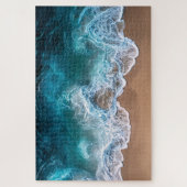 Puzzle Vagues de rivage de plage (Vertical)