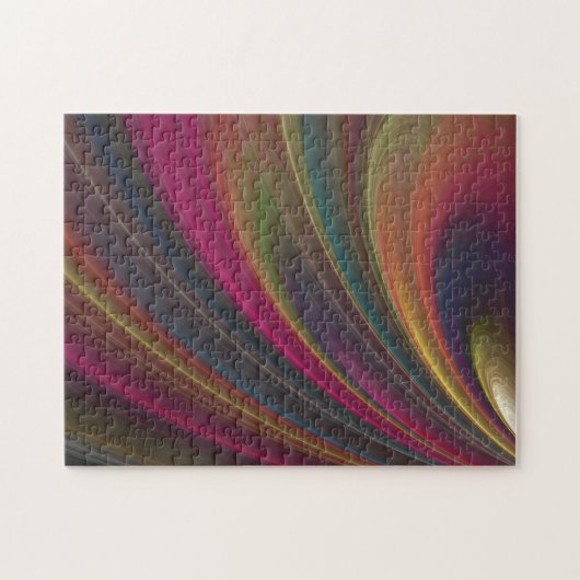 Puzzle Vagues de sable doux colorées (Horizontal)