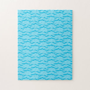Puzzle Vagues d'eau de mer bleu pastel Océan paisible