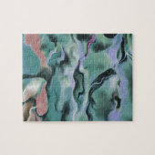 Puzzle Vagues En Harmonie Acrylique Pour L'Art Abstrait (Horizontal)