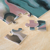 Puzzle Vagues En Harmonie Acrylique Pour L'Art Abstrait (Côté)