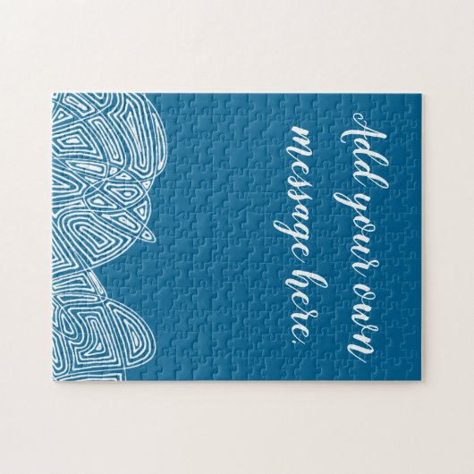 Puzzle Vagues personnalisées (Horizontal)