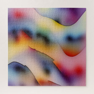 Puzzle "Vagues réfractaires" Art Abstrait contemporain