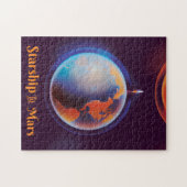 Puzzle Vaisseau spatial vers Mars (Horizontal)