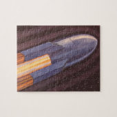 Puzzle Vaisseaux spatiaux de science-fiction vintage (Horizontal)