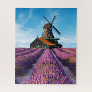 Puzzle Valensole Lavande Champs Provence France