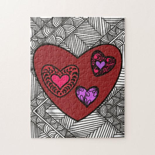 Puzzle Valentine (Vertical)
