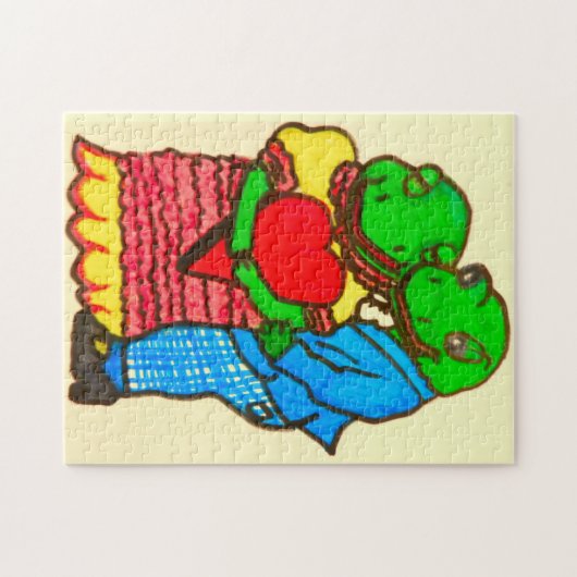 PUZZLE VALENTINE FROGGY STYLE LOVE (Horizontal)