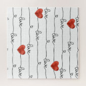 Puzzle Valentine Hearts : Conception 3D (Horizontal)