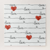 Puzzle Valentine Hearts : Conception 3D (Vertical)