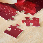 Puzzle Valentines de coeur Red-Gold (Côté)