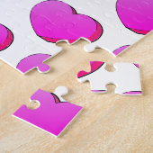 Puzzle Valentines Dessin Coeur de bonbons (Côté)