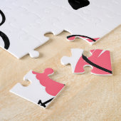 Puzzle Valentine's Hearts Arrow sans couture (Côté)