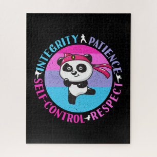 Puzzle Valeurs des arts martiaux - Karate Girly Mindset