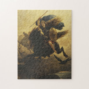 Puzzle Valkyrie, 1865 (huile sur toile)
