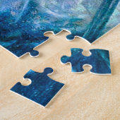 Puzzle Valkyrie en robe bleue avec Armure (Côté)