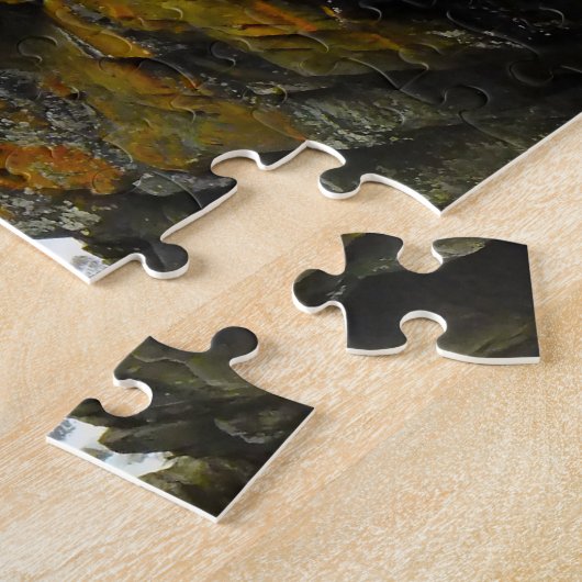 Puzzle Vallée d'Aoste Italie. (Côté)