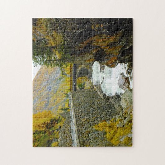 Puzzle Vallée d'Aoste Italie. (Vertical)