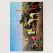 Puzzle Vallée de Yosemite de Glacier Point 1874 (Vertical)