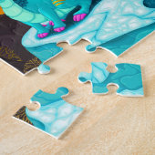 Puzzle Vallée des dragons colorés (Côté)