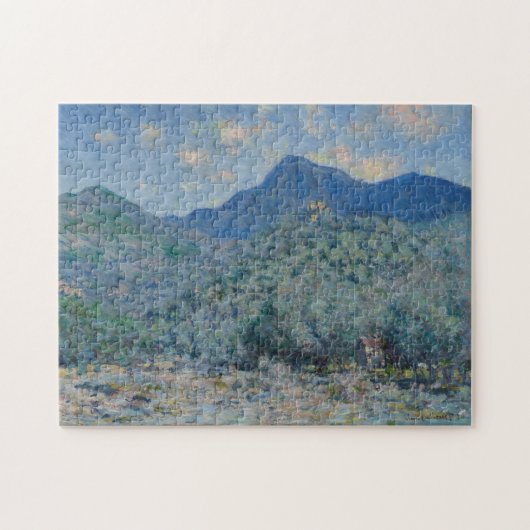 Puzzle Valley Buona près de Bordighera Monet Fine Art (Horizontal)
