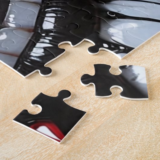 Puzzle Vampire Demon Portrait – Gothic Horror Fantasy Art (Côté)