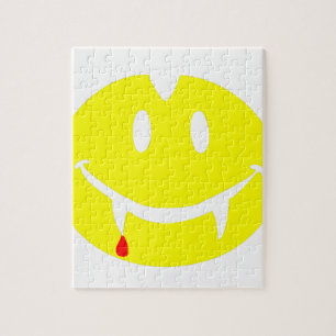 Puzzle vampire emoji dracula