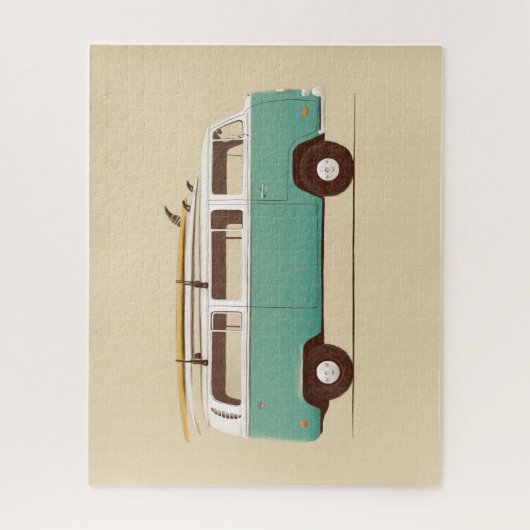 Puzzle Van bleu | Florent Bodart (Vertical)