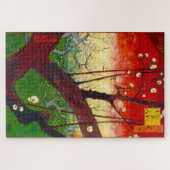 Puzzle Van Gogh Arbre de prune à fleurs après Hiroshige (Horizontal)