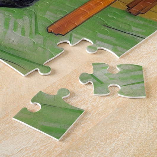 Puzzle Van Gogh Black Cat (Côté)