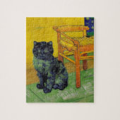 Puzzle Van Gogh Black Cat (Vertical)