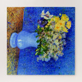 Puzzle Van Gogh - Bouquet de fleurs dans un Vase Bleu (Horizontal)