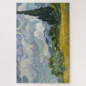 Puzzle Van gogh - Champ de blé avec cyprès (Vertical)