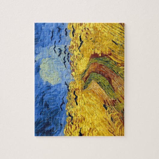 Puzzle Van Gogh Champs de blé Impressionniste Peinture (Vertical)