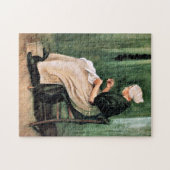Puzzle Van Gogh. Femme de Scheveningen cousant, (Horizontal)