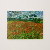 Puzzle Van Gogh Field with Poppies (F636) Fine Art (Horizontal)