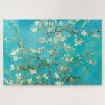 Puzzle VAN GOGH - Fleurs d'amandes<br><div class="desc">"van gogh vincent",  "fleurs d'amandes",  fleurs,  "peinture célèbre",  vintage,  "art fin",  floral,  bleu,  vangogh</div>