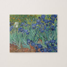 Van Gogh IrIses célèbre peinture à l'huile