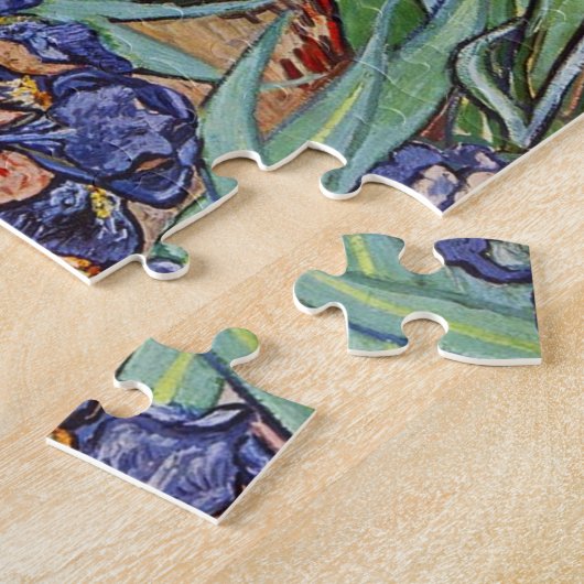 Puzzle Van Gogh Irises Peinture impressionniste (Côté)
