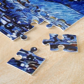Puzzle Van Gogh - La Nuit étoilée - Blancs Noël (Côté)
