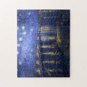 Puzzle Van Gogh : Nuit étoilée au-dessus du Rhône (Vertical)